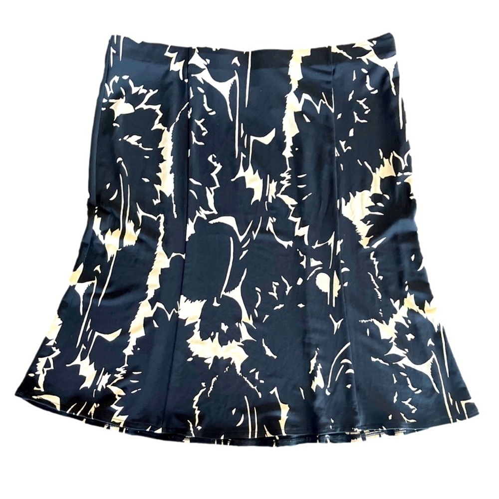 Express black and cream print skirt - light and airy